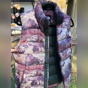 North Face Goose Down vest size M